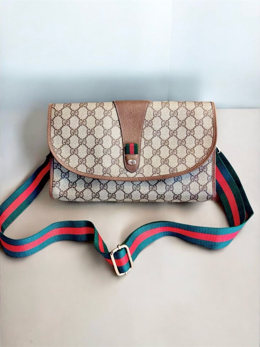 Gucci Sherry Line Clutch Crossbody Bag - Picture 13 of 13